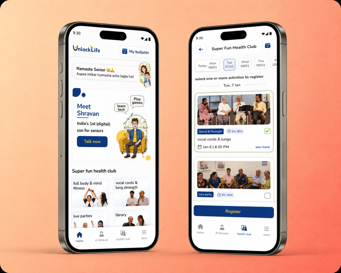 Redesigning a senior citizen wellness app that reached 10K+ downloads
